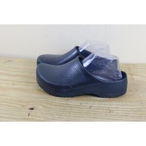 Birkenstock Birks Sandals Womens 8 Blue Clogs Profi 39 Rubber Shoes